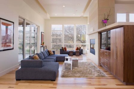 Custom Home Westlake Drive: Living Room