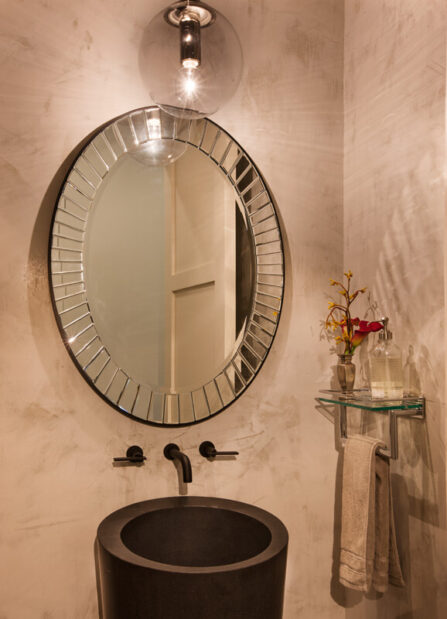 House on the Corner: Bathroom vanity